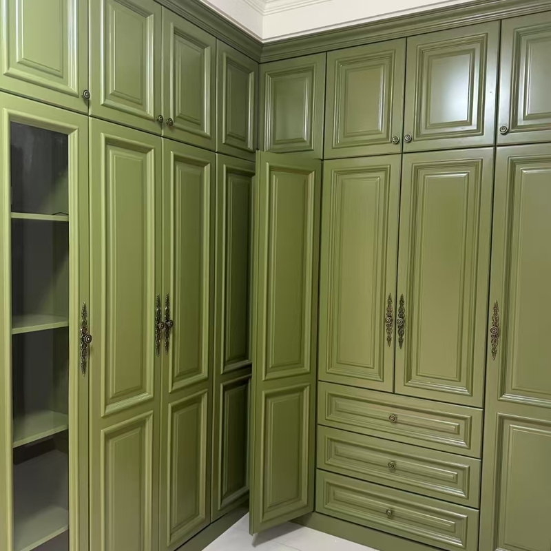MALL Six Door Cartoon Wood Storage