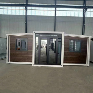 Maison conteneur préfabriquée 40Ft 20Ft à l'épreuve des ouragans Maison mobile extensible de 4 chambres à coucher Immeuble de bureaux d'expédition préfabriqué - Product Image 5
