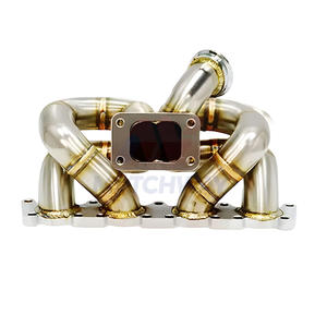 Collecteur d'échappement MATCHWAY Performance 3mm SS304 T3 V-band pour Audi VW A4 1.8L Jetta <span class=keywords><strong>Golf</strong></span> <span class=keywords><strong>GTI</strong></span> FWD 99-04 - Product Image 6