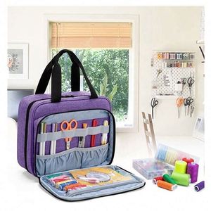 Bolsa de Transporte para Agujas de Coser, Personalizada de Fábrica BSCI, Bolsa de Almacenamiento de Accesorios de Costura, Bolsa de Transporte Portátil para Tejer - Product Image 5