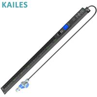 KAILES(KLS) PDU intelligent série ZD K55 ZD 32A monophasé 28 prises 200-240VAC PDU de serveur intelligent commutable |   Alimentation stable