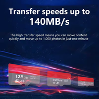 Carte Micro SD U3 en gros, carte TF 4 Go-512 Go, carte mémoire en plastique pour kit d'appareils, application Steam Deck, enregistrement vidéo 4K