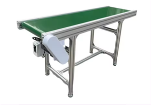 Mesin Konveyor Sabuk PVC dan Struktur Aluminium yang Mudah Dibersihkan dan Berjalan Lancar, dengan Kecepatan dan Ketinggian yang Dapat Disesuaikan - Product Image 3