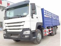 Camion benne en acier HOWO 6X4 de qualité supérieure, robuste, avec une charge utile de plus de 30000 kg pour la construction routière