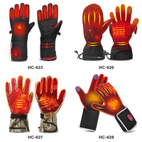 Multi-Color USB Neck Heating Scarf Warmer Rechargeable Smart Electric Woolen Heated Gloves Socks Hat-Winter Warm Gift Logo