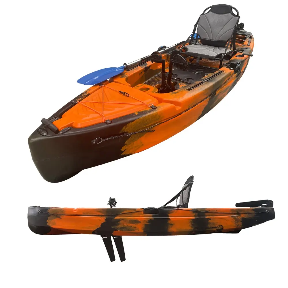 china cheap price plastic fishing motor sail pedal canoe kayak boat