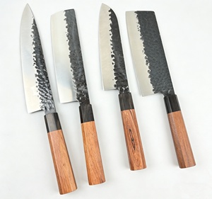 Customized Multipurpose Small Chef <strong>Knife</strong> 5Cr15MOV Stainless Steel Sharp Blade Ambidextrous Ebony Rosewood Handle Dishwasher <strong>Safe</strong> - Product Image 4