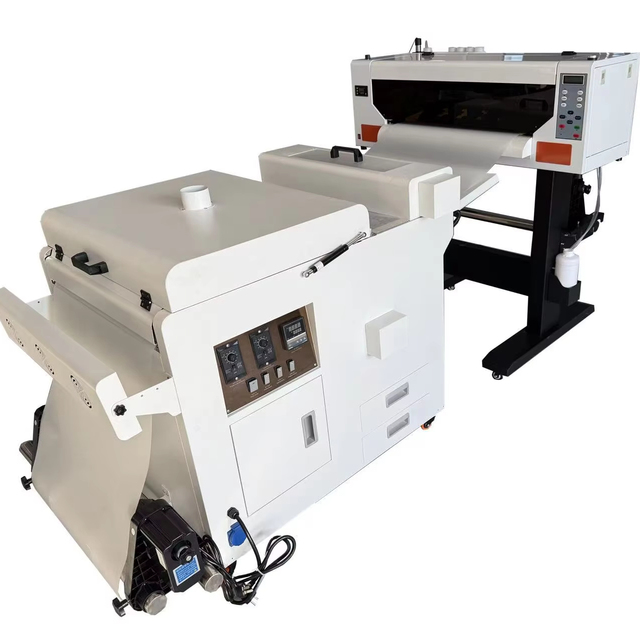 New A1/A3 30-60CM DTF Dual XP600/i3200 Roll to Roll T-shirt DTF Printer with 1 Year Warranty Shaker Powder Heating Press
