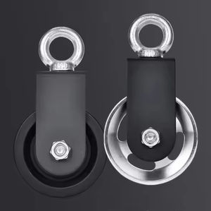 Rueda de polea ajustable de 90 mm para máquinas de cable, con rodamiento silencioso, accesorio de tracción para levantamiento de pesas en gimnasios domésticos - Product Image 3