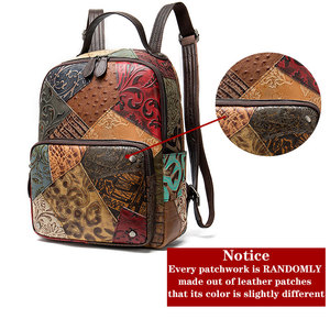<span class=keywords><strong>Zaino</strong></span> Vintage in Vera <span class=keywords><strong>Pelle</strong></span> Marrant per Ragazze, <span class=keywords><strong>Zaino</strong></span> di Alta Qualità e Grande Capacità per <span class=keywords><strong>Donna</strong></span>, <span class=keywords><strong>Zaino</strong></span> di Lusso in <span class=keywords><strong>Pelle</strong></span> - Product Image 2