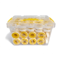 Ruban d'étanchéité jaune pour plombiers 12MMPTFE, pour câbles