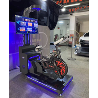 Nouvelle Machine de jeu virtuelle dynamique 9d Vr à pièces Vélo Vr électrique avec simulateur de vélo Vr d'exercice de forme physique