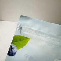 Op maat gemaakte frosted snackverpakking - Blauwe bes gedroogd fruit zelfstaande easy-tear ritssluitingsverpakking