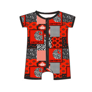 <span class=keywords><strong>Pyjama</strong></span> une pièce pour filles, vêtements de nuit pour bébé <span class=keywords><strong>fille</strong></span> nouveau-né, barboteuse pour tout-petit, tenue une pièce à double fermeture éclair - Product Image 4