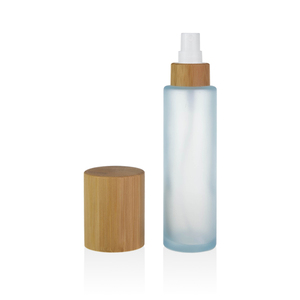 120毫升奢华细雾化妆品玻璃竹瓶喷雾身体闪光 - Product Image 4