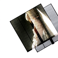 Écran LED transparent en profilé aluminium P3.9 7.8 pour mur vidéo, vitrine publicitaire