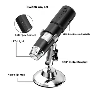 Nieuwe 1000X Usb Wifi Draadloze Digitale Microscoop Elektronische Camera Video Microscoop Met Led Licht