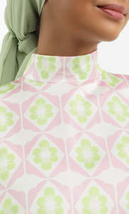 SIPO EID ชุดอาบายาโพลีเอสเตอร์2ชิ้นของผู้หญิงชาวมุสลิมมาเลเซีย,ชุดกิโมโนยาวแบบเรียบง่ายเสื้อผ้าอิสลาม - Product Image 2