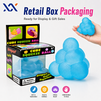 Nouveau style cube triangulaire en maltose, jouet anti-stress souple et coloré à remontée lente, unisexe, à partir de 14 ans - Vente chaude