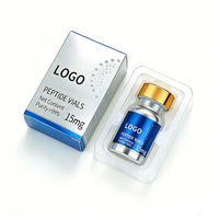 Boîtes d'emballage personnalisées pour flacons de peptides, en matériau stérile, imprimées, pour produits peptidiques
