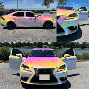 Vinilo para Envolver Automóviles de 3 Metros, Película Adhesiva para Automóviles que Cambia de Color Dorado Electrochapado, Modificación de Motocicletas - Product Image 4