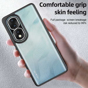 Coque en cristal transparent pour Honor 80 <span class=keywords><strong>70</strong></span> 60 Pro, coque Anti-jaune en caoutchouc Gel Edge, couverture arrière dure pour <span class=keywords><strong>Huawei</strong></span> P60 P50 Pro Mate 40 - Product Image 4