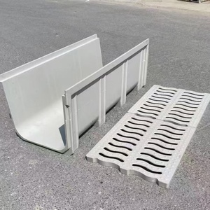 ท่อระบายน้ำโพลีเมอร์สำเร็จรูปสำหรับระบายน้ำฝนที่ปิดท่อระบายน้ำล้นสำหรับสระน้ำรางน้ำฝน - Product Image 4