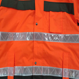 Tùy Chỉnh <span class=keywords><strong>Hi</strong></span> <span class=keywords><strong>VIS</strong></span> Phản Quang An Toàn Mùa Đông Áo Khoác Không Thấm Nước Chất Liệu Polyester Cho Các Hoạt Động Ngoài Trời Biểu Tượng Tùy Chỉnh Hỗ Trợ - Product Image 3