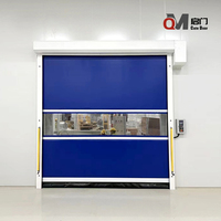 Portes à enroulement automatiques CUTEDOOR QF-1 pour entrepôt, à action rapide, en PVC, haute vitesse, étanches, design industriel 1