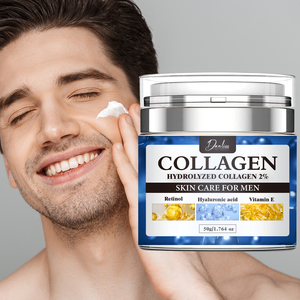 <span class=keywords><strong>Crema</strong></span> <span class=keywords><strong>Facial</strong></span> de Colágeno <span class=keywords><strong>para</strong></span> <span class=keywords><strong>Piel</strong></span> <span class=keywords><strong>Grasa</strong></span>, Hidratante Profunda, <span class=keywords><strong>Limpiadora</strong></span>, Antienvejecimiento, No Grasosa, de Día y de Noche, Marca Privada <span class=keywords><strong>para</strong></span> el Cuidado Masculino - Product Image 1