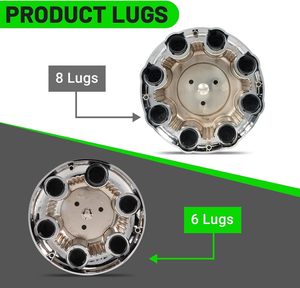 Ốp trung tâm bánh xe nổi đa năng mới cho Chevrolet Cruze Malibu Captiva - Thép hợp kim mạ crôm đen để độ chế nâng cấp - Product Image 5