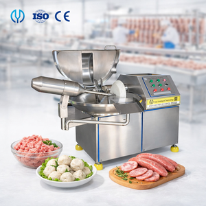 Cortadora de Carne de Alta Resistencia de 20L, 40L, 80L, 125 Litros, Picadora de Verduras, Nueces y Carne, Máquina Cortadora de Carne <span class=keywords><strong>para</strong></span> Hacer Salchichas - Product Image 1