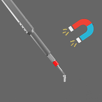 Mini jeu de tournevis de précision 45 en 1 Type de tête fendue avec boîtier magnétique Kit d'outils de réparation d'ordinateur et de lunettes OEM personnalisable