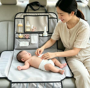 Portable Baby Diaper <b>Changing</b> Pad for Car Baby <b>Changing</b> Station for Travel <b>Foldable</b> Diaper <b>Changing</b> <b>Table</b> Waterproof Diaper Mat - Product Image 5