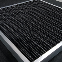 Filtre à air plissé au charbon actif pour la défense contre les odeurs domestiques, filtre à air pour système HVAC et fournaise avec charbon actif