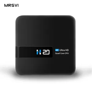 H20 RK3229 четырехъядерный 1 ГБ 8 ГБ Android 10,0 Tv Box 4K HD медиаплеер 2,4G Wifi Смарт ТВ коробка