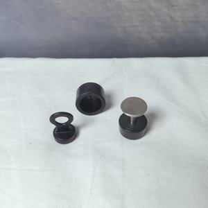 BDSM 또는 병원 침대 의료 구속 벨트 본디지 기어를위한 강력한 블랙 스테인레스 스틸 마그네틱 잠금 장치 및 키 - Product Image 3