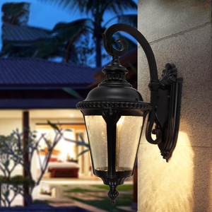 Lampe murale extérieure traditionnelle LED en alliage d'aluminium, étanche, 3500K blanc chaud, angle de faisceau de 20 degrés, montage mural, éclairage de jardin - Product Image 3