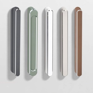 Modern Trench Coat T-shaped Aluminum Furniture Handle Cream Color for <b>Cabinet</b> Drawer-Easy Installation Bedroom Living Room - Product Image 2