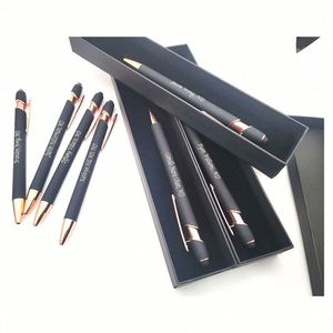 Bolígrafos Metálicos Personalizados con Logotipo Empresarial, Grabado y Monograma, Venta al Por Mayor - Product Image 1