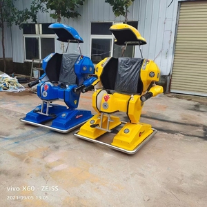 Voiture tamponneuse robot électrique pour enfants en fibre de verre, pour usage intérieur, destinée aux parcs <span class=keywords><strong>d</strong></span>'aventure et centres commerciaux - Product Image 3