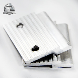 Support mural robuste en alliage d'aluminium extrudé, type Z-clip, pour panneaux – Quincaillerie de fixation Zee French Cleat - Product Image 1