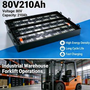 LMDD 80V 210Ah 锂叉车电池 LiFePO4，具有 <span class=keywords><strong>3</strong></span> 年性能保修 - Product Image 3