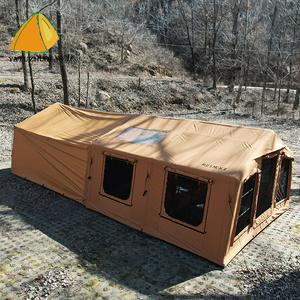 Tienda de campaña inflable portátil para exteriores, nuevo diseño con algodón impermeable para senderismo, escalada, lluvia, protección solar - Product Image 6