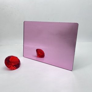 Nhà Máy Giá nhựa màu đỏ vàng màu một bên gương acrylic <span class=keywords><strong>Sheets</strong></span> đối với trang trí - Product Image 5