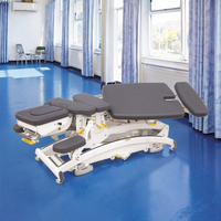 Table de mobilisation spinale à fonction d'inclinaison électronique vers le haut et vers le bas, table de décompression, lit de thérapie chiropratique