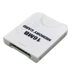 Thực tế Bộ nhớ Thẻ trắng cho Nintendo <span class=keywords><strong>Wii</strong></span> gametube trò chơi 16Mb Bộ nhớ lưu trữ - Product Image 5