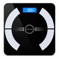 Balance connectée Bluetooth pour la composition corporelle, synchronisation des données de santé avec le téléphone, certifiée CE et RoHS, impression de logo de marque personnalisée