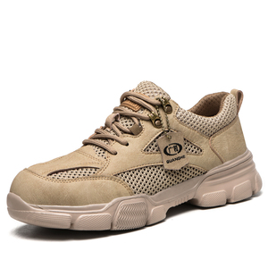 Chaussures de sécurité pour homme, bottes de travail indestructibles, baskets de travail unisexes à embout en acier - Product Image 6