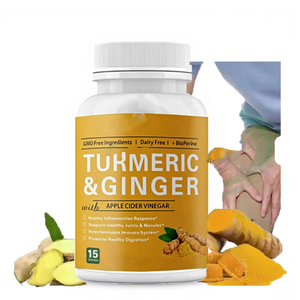 Cápsulas de Extracto de Cúrcuma, Jengibre Negro y Curcumina Ausreson, Apoyo para las Articulaciones en Adultos, Antioxidante, Apoyo Inmunológico - Product Image 1